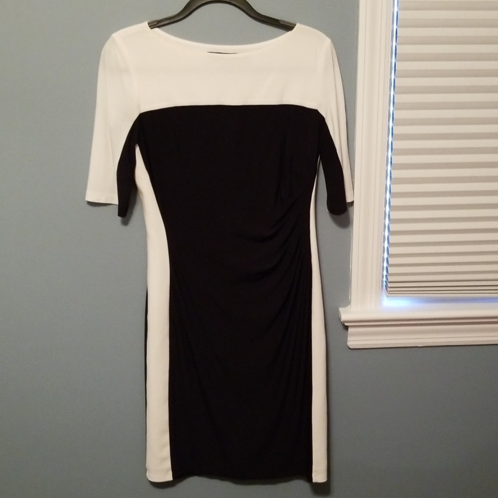 Ralph Laruren Blue and White Short Sleeve Dress